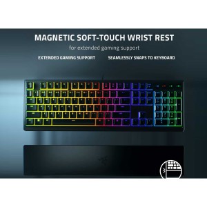 کیبورد گیمینگ مکانیکال با سیم ریزر مدل Ornata V3